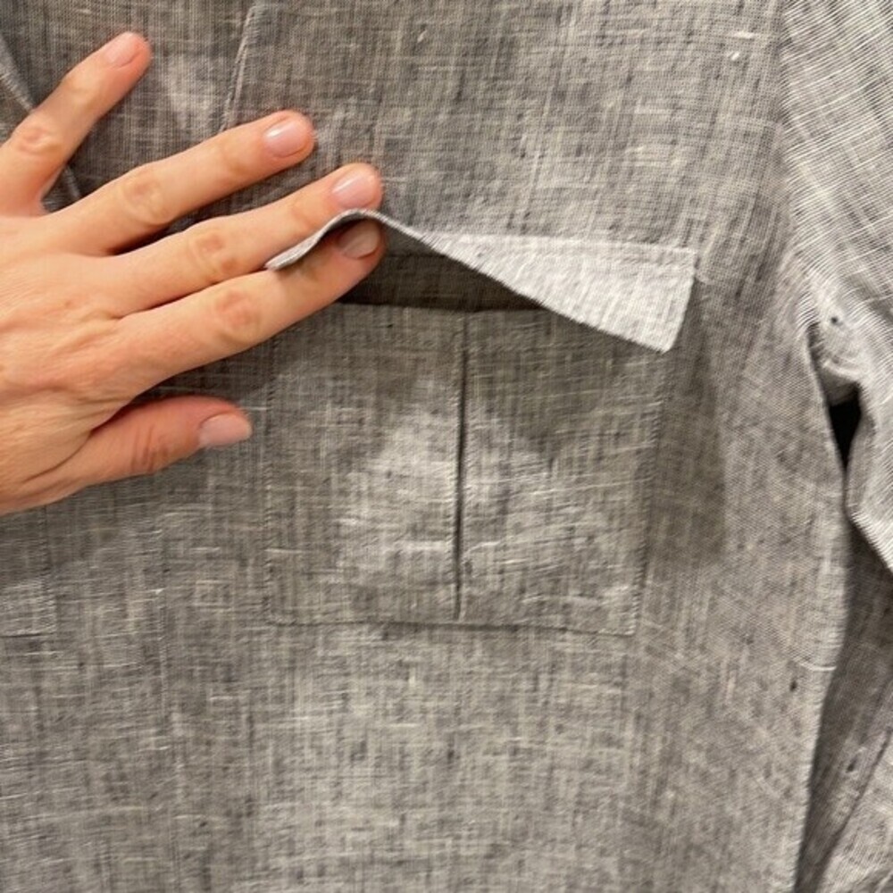 Joie XXS Rathana C Linen dress - gray - Picture 7 of 16
